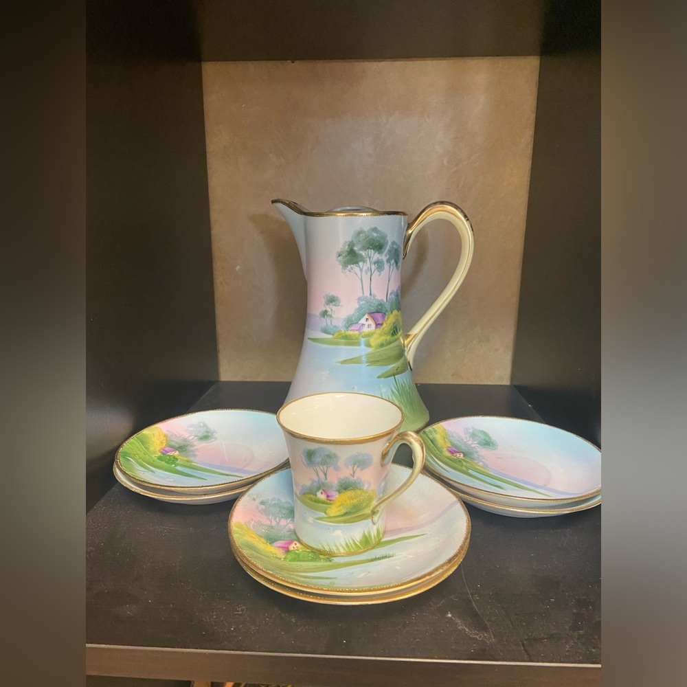 VINTAGE NIPPON TEA SET INCOMPLETE